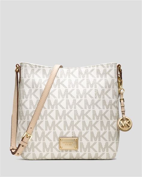 white Michael Kors crossbody